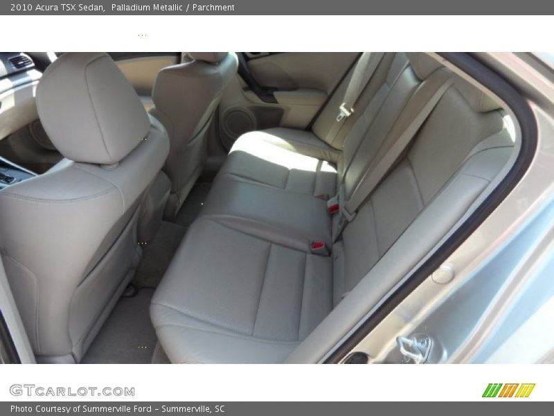 Palladium Metallic / Parchment 2010 Acura TSX Sedan