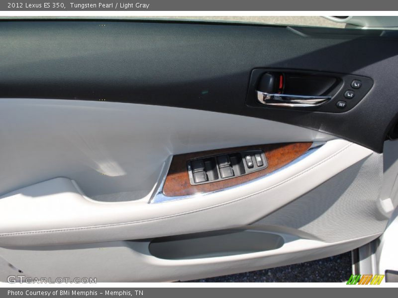 Tungsten Pearl / Light Gray 2012 Lexus ES 350