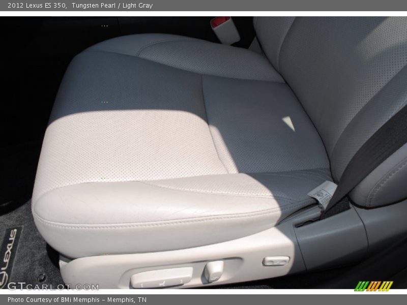 Tungsten Pearl / Light Gray 2012 Lexus ES 350