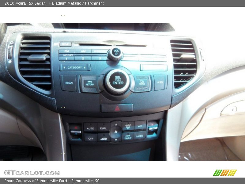 Palladium Metallic / Parchment 2010 Acura TSX Sedan