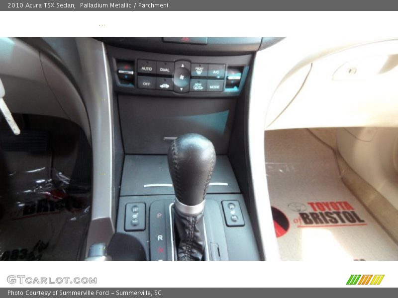 Palladium Metallic / Parchment 2010 Acura TSX Sedan