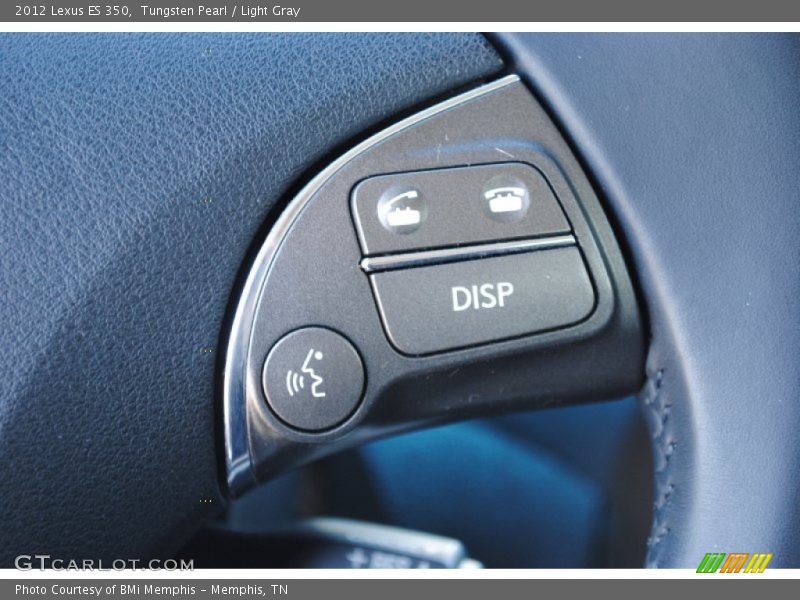Tungsten Pearl / Light Gray 2012 Lexus ES 350