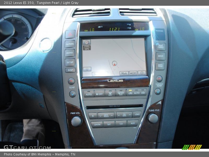 Tungsten Pearl / Light Gray 2012 Lexus ES 350