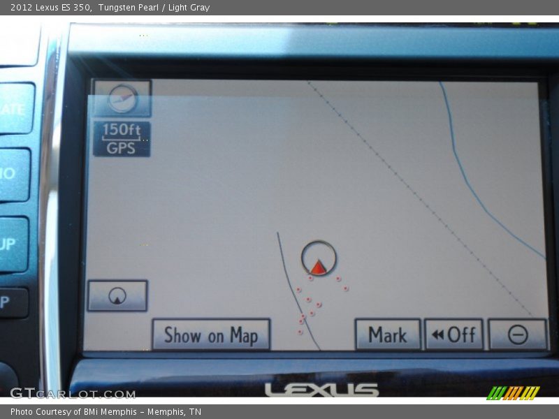 Tungsten Pearl / Light Gray 2012 Lexus ES 350