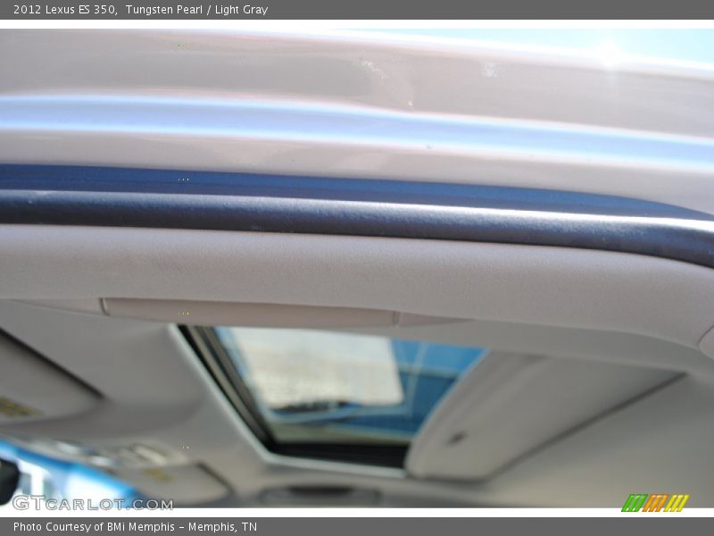Tungsten Pearl / Light Gray 2012 Lexus ES 350