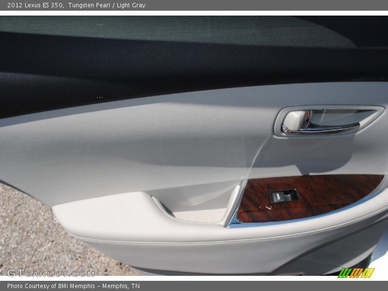 Tungsten Pearl / Light Gray 2012 Lexus ES 350