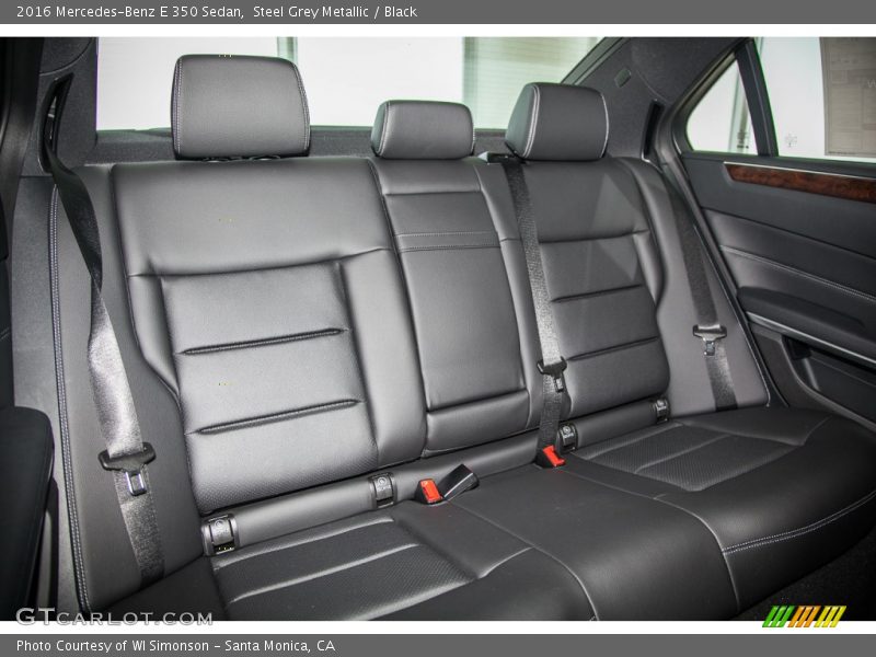Steel Grey Metallic / Black 2016 Mercedes-Benz E 350 Sedan