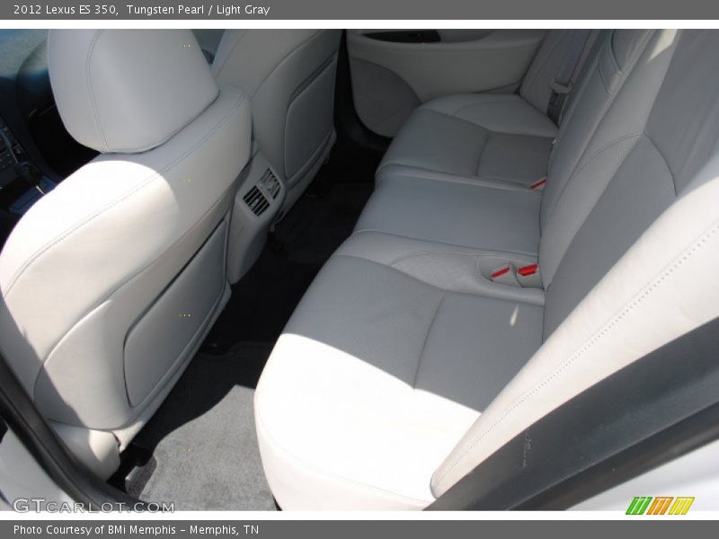Tungsten Pearl / Light Gray 2012 Lexus ES 350