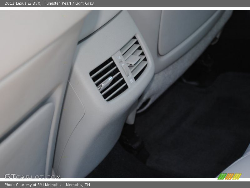 Tungsten Pearl / Light Gray 2012 Lexus ES 350
