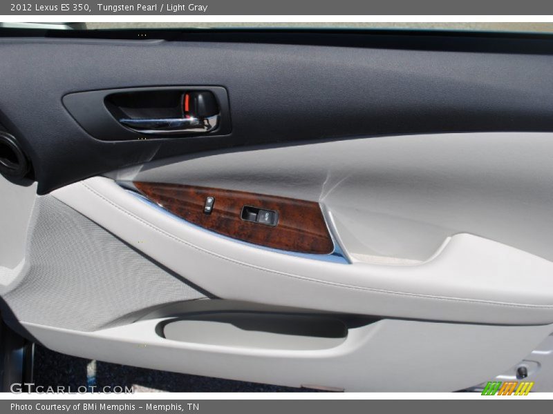 Tungsten Pearl / Light Gray 2012 Lexus ES 350
