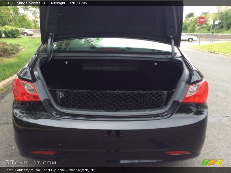 Midnight Black / Gray 2013 Hyundai Sonata GLS