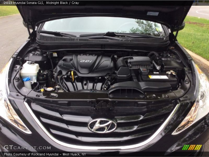 Midnight Black / Gray 2013 Hyundai Sonata GLS
