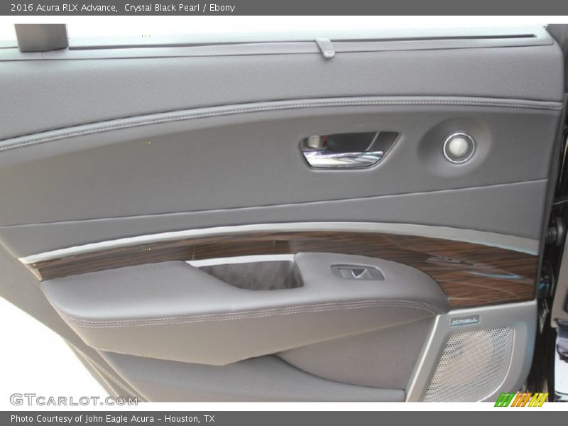 Crystal Black Pearl / Ebony 2016 Acura RLX Advance