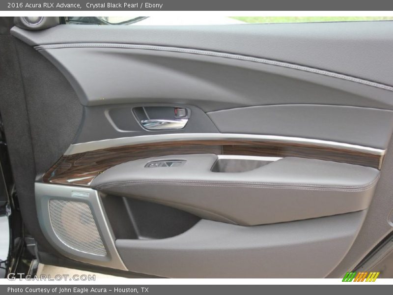 Crystal Black Pearl / Ebony 2016 Acura RLX Advance