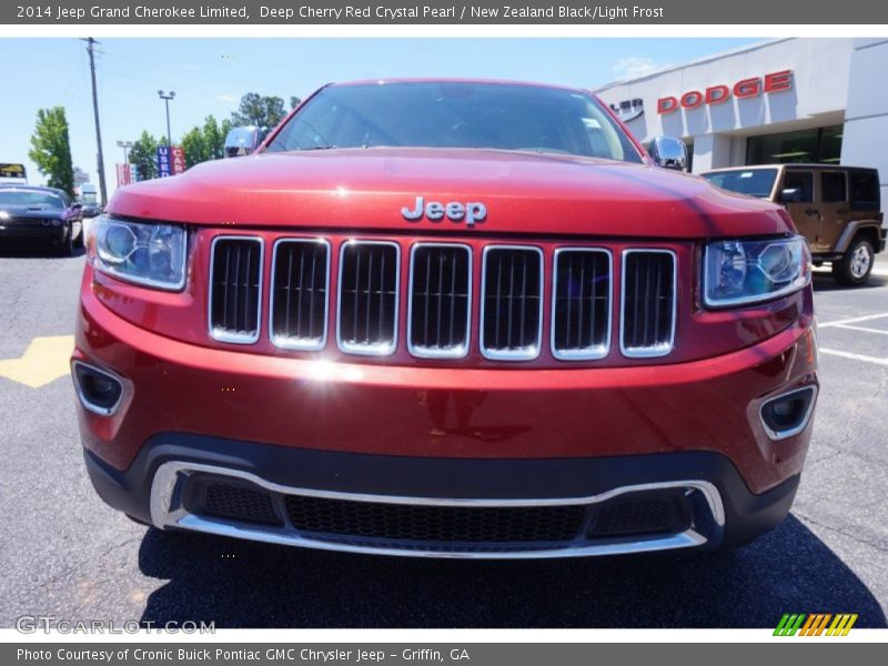 Deep Cherry Red Crystal Pearl / New Zealand Black/Light Frost 2014 Jeep Grand Cherokee Limited