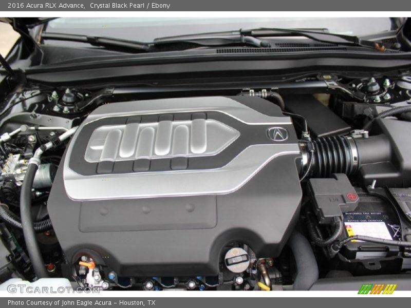 Crystal Black Pearl / Ebony 2016 Acura RLX Advance