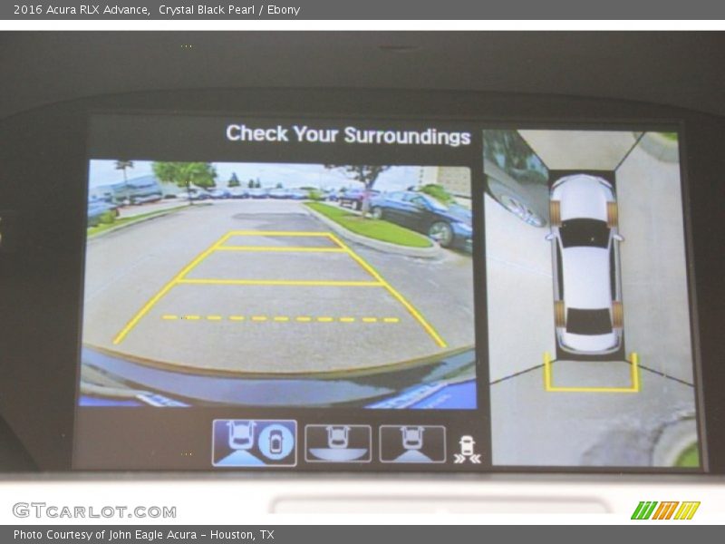 Crystal Black Pearl / Ebony 2016 Acura RLX Advance