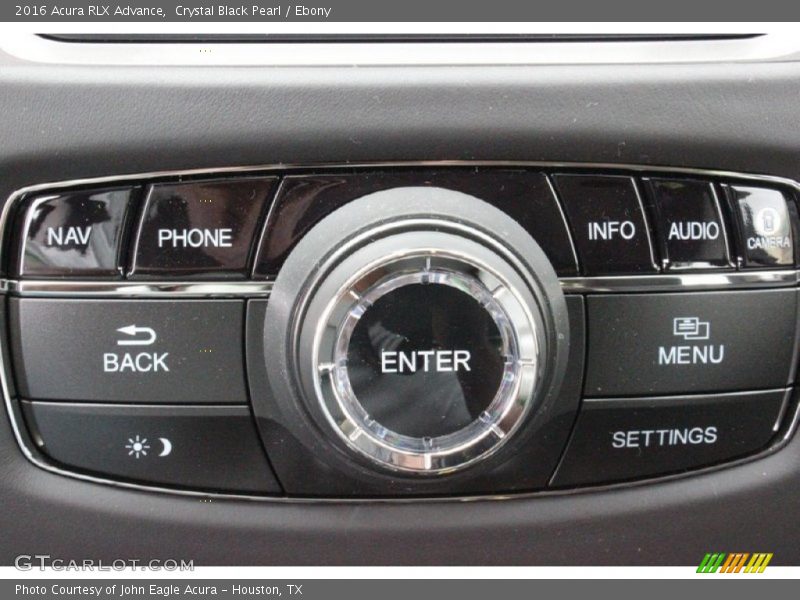 Crystal Black Pearl / Ebony 2016 Acura RLX Advance