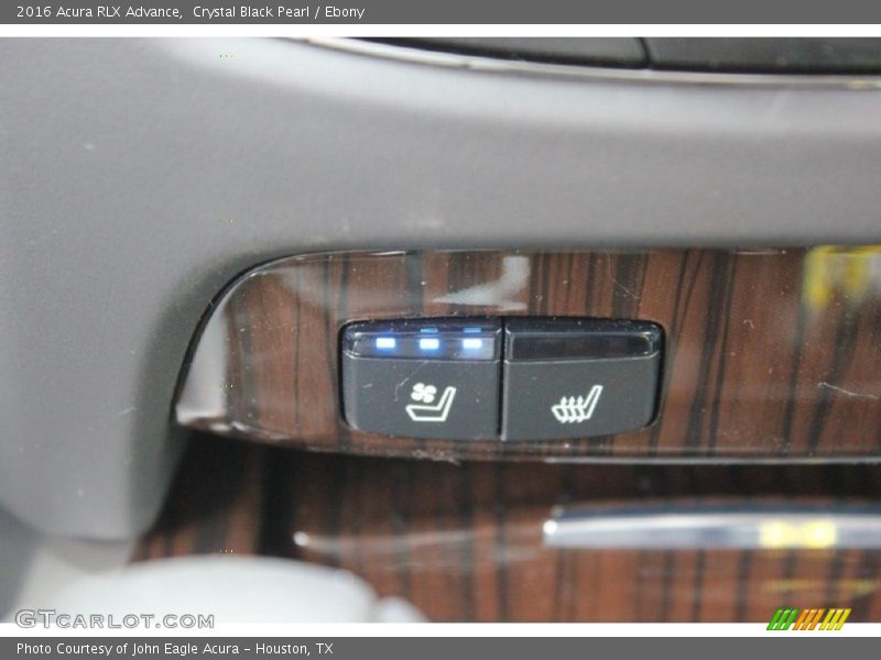 Crystal Black Pearl / Ebony 2016 Acura RLX Advance