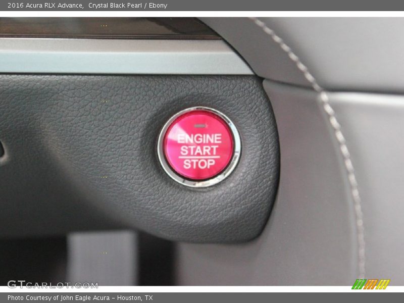 Crystal Black Pearl / Ebony 2016 Acura RLX Advance