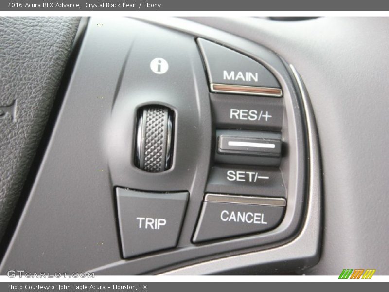 Crystal Black Pearl / Ebony 2016 Acura RLX Advance
