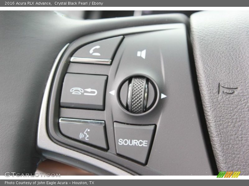 Crystal Black Pearl / Ebony 2016 Acura RLX Advance