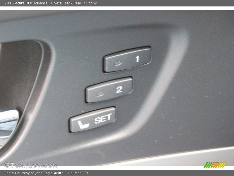 Crystal Black Pearl / Ebony 2016 Acura RLX Advance