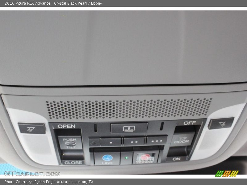 Crystal Black Pearl / Ebony 2016 Acura RLX Advance