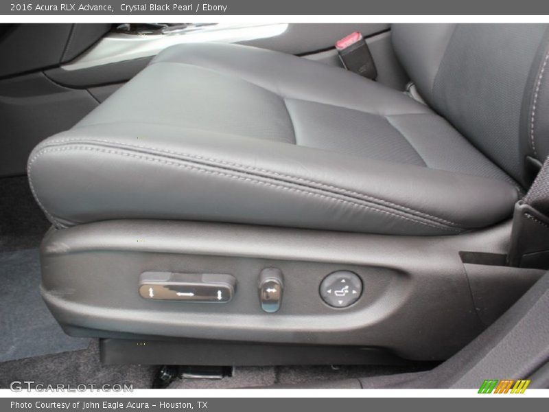 Crystal Black Pearl / Ebony 2016 Acura RLX Advance