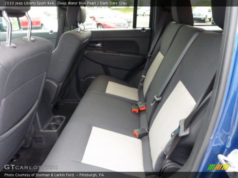 Deep Water Blue Pearl / Dark Slate Gray 2010 Jeep Liberty Sport 4x4