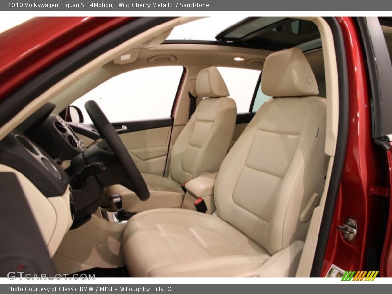  2010 Tiguan SE 4Motion Sandstone Interior