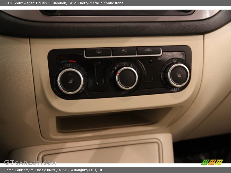 Wild Cherry Metallic / Sandstone 2010 Volkswagen Tiguan SE 4Motion