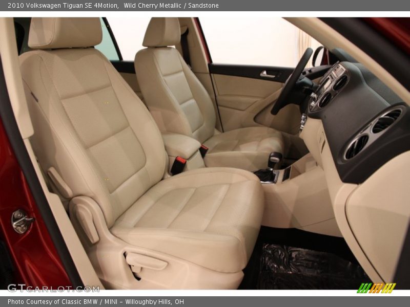 Wild Cherry Metallic / Sandstone 2010 Volkswagen Tiguan SE 4Motion