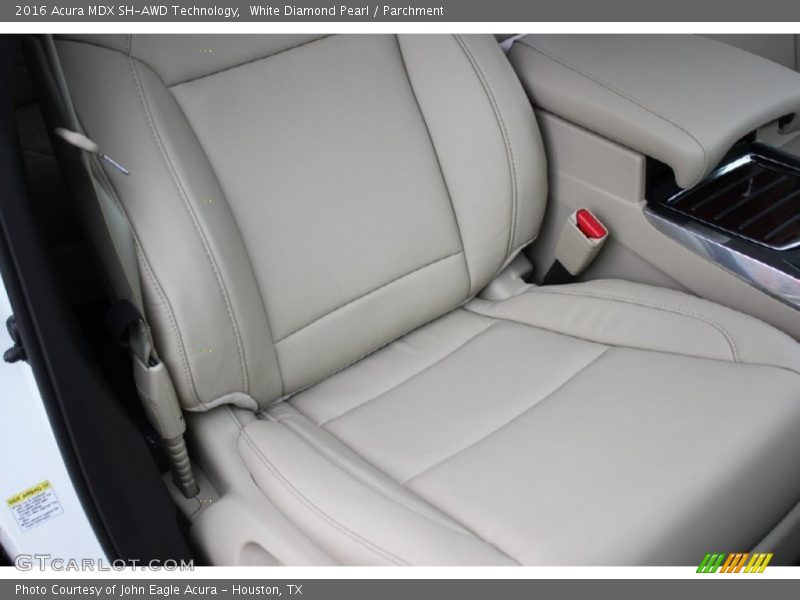 White Diamond Pearl / Parchment 2016 Acura MDX SH-AWD Technology