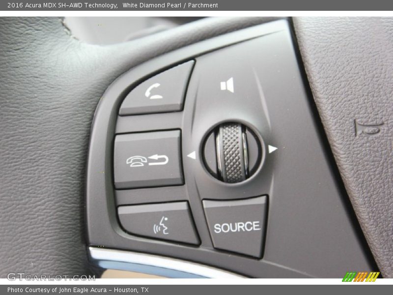 White Diamond Pearl / Parchment 2016 Acura MDX SH-AWD Technology
