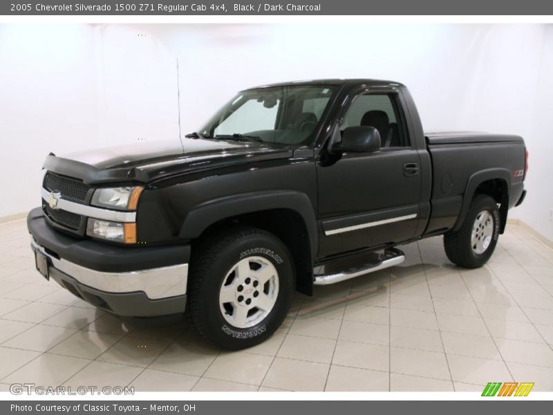 Black / Dark Charcoal 2005 Chevrolet Silverado 1500 Z71 Regular Cab 4x4