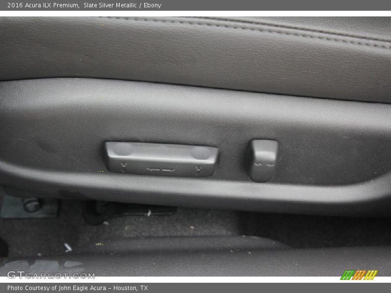 Slate Silver Metallic / Ebony 2016 Acura ILX Premium