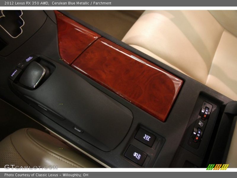 Cerulean Blue Metallic / Parchment 2012 Lexus RX 350 AWD