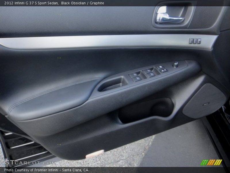 Black Obsidian / Graphite 2012 Infiniti G 37 S Sport Sedan