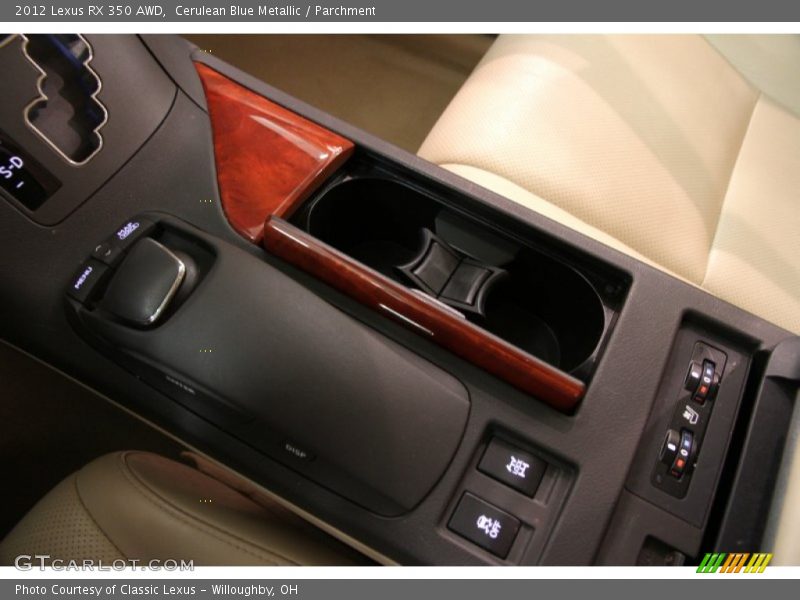 Cerulean Blue Metallic / Parchment 2012 Lexus RX 350 AWD
