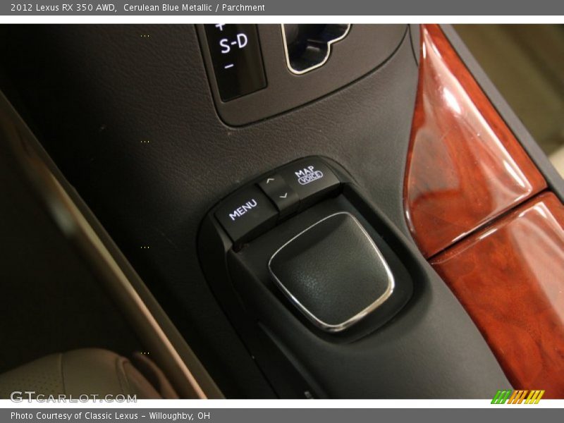 Cerulean Blue Metallic / Parchment 2012 Lexus RX 350 AWD