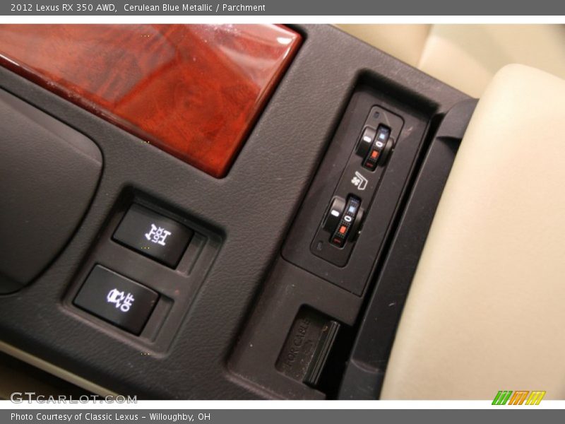 Cerulean Blue Metallic / Parchment 2012 Lexus RX 350 AWD