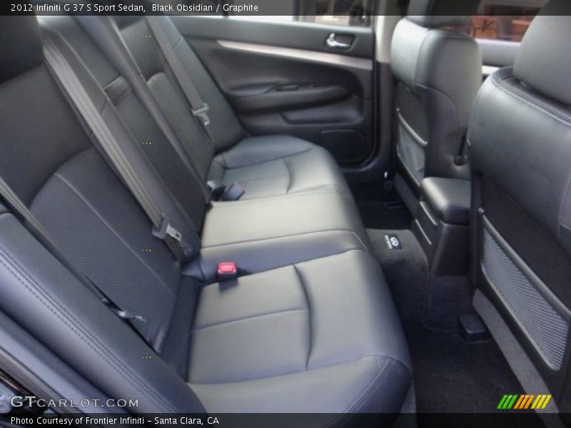 Black Obsidian / Graphite 2012 Infiniti G 37 S Sport Sedan