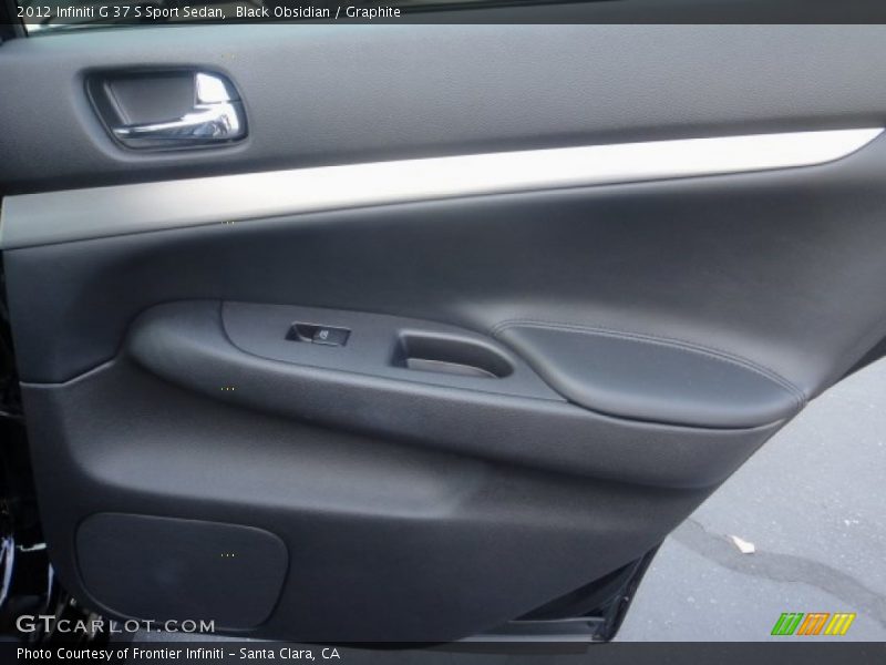 Black Obsidian / Graphite 2012 Infiniti G 37 S Sport Sedan