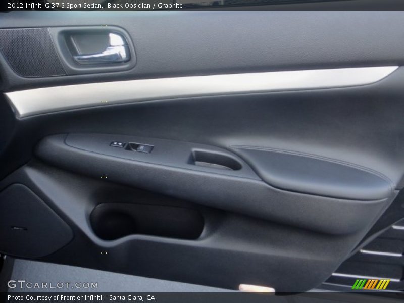Black Obsidian / Graphite 2012 Infiniti G 37 S Sport Sedan
