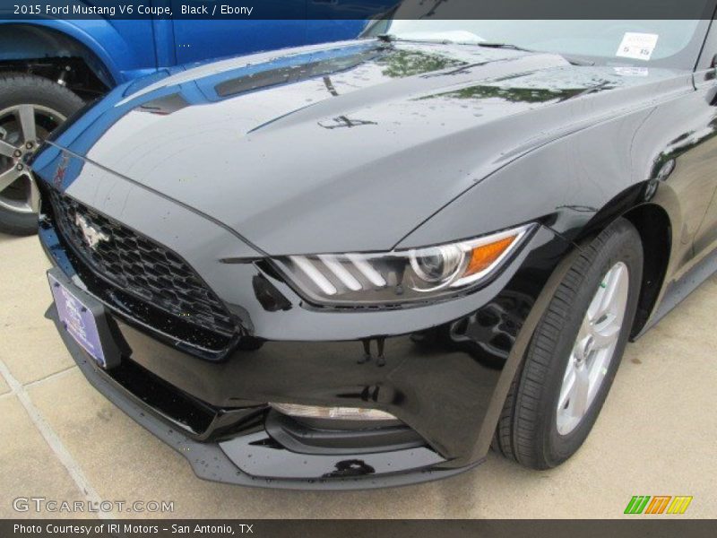 Black / Ebony 2015 Ford Mustang V6 Coupe
