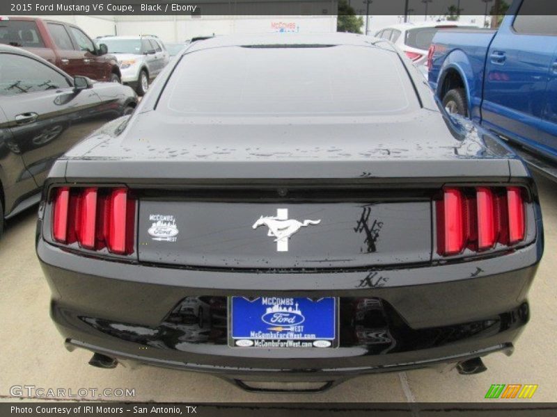 Black / Ebony 2015 Ford Mustang V6 Coupe