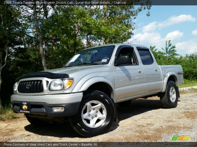 Lunar Mist Silver Metallic / Charcoal 2003 Toyota Tacoma V6 PreRunner Double Cab