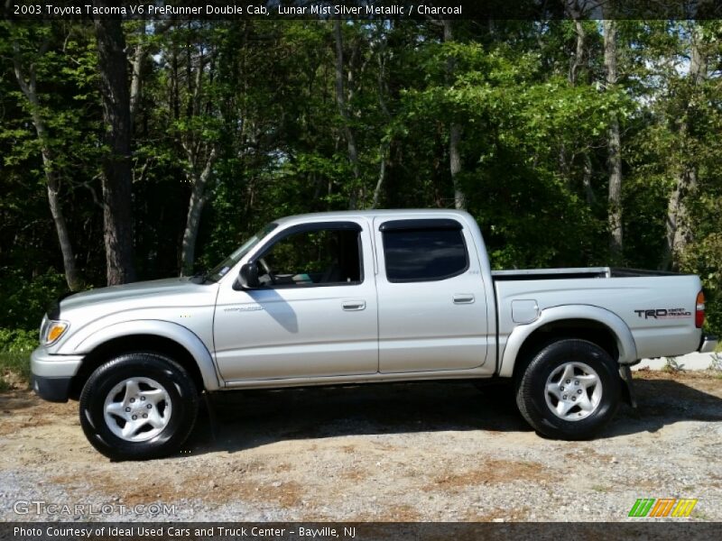 Lunar Mist Silver Metallic / Charcoal 2003 Toyota Tacoma V6 PreRunner Double Cab