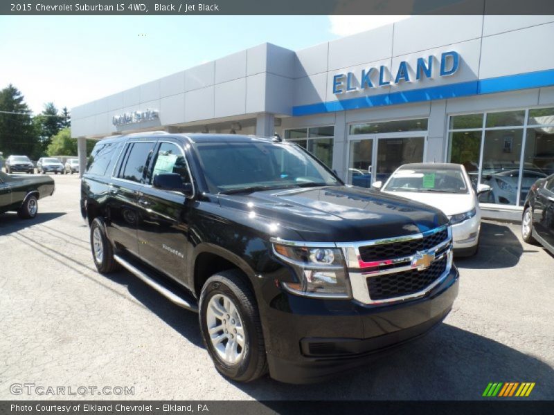Black / Jet Black 2015 Chevrolet Suburban LS 4WD